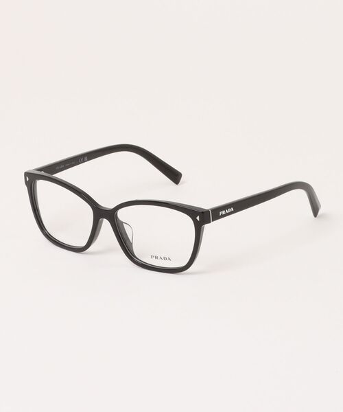 PRADA(プラダ)の「【PRADA/プラダ】ウェリントン メガネ PR15ZVF 1AB1O1(メガネ・レディース・ブラック・FREE)」の1枚目の写真