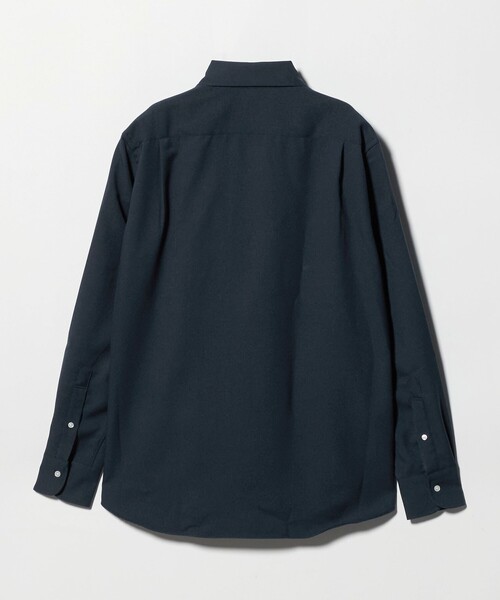 A DAY IN THE LIFE UNITED ARROWS(アデイインザライフユナイテッドアローズ)の「ウールライク フラノ カッタウェイカラーシャツ<A DAY IN THE LIFE>(シャツ/ブラウス・メンズ・ネイビー/ホワイト・M/L/XL)」の8枚目の写真