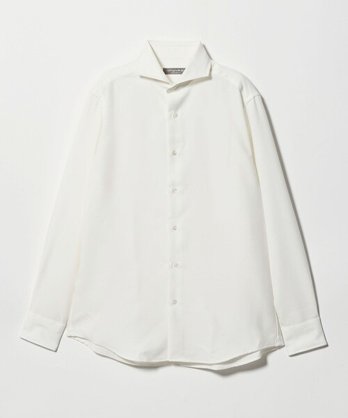 A DAY IN THE LIFE UNITED ARROWS(アデイインザライフユナイテッドアローズ)の「ウールライク フラノ カッタウェイカラーシャツ<A DAY IN THE LIFE>(シャツ/ブラウス・メンズ・ネイビー/ホワイト・M/L/XL)」の14枚目の写真