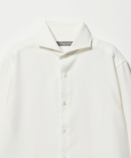 A DAY IN THE LIFE UNITED ARROWS(アデイインザライフユナイテッドアローズ)の「ウールライク フラノ カッタウェイカラーシャツ<A DAY IN THE LIFE>(シャツ/ブラウス・メンズ・ネイビー/ホワイト・M/L/XL)」の16枚目の写真