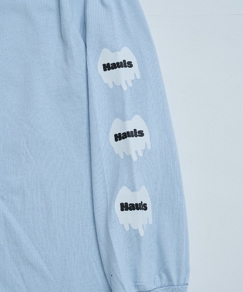 Hauls（ハウルズ）の「ヤニ吉のましゅまろBIGロンTEE（Tシャツ/カットソー・レディース・ブラック/サックスブルー/ホワイト・FREE）」の18枚目の写真