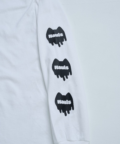 Hauls（ハウルズ）の「ヤニ吉のましゅまろBIGロンTEE（Tシャツ/カットソー・レディース・ブラック/サックスブルー/ホワイト・FREE）」の12枚目の写真