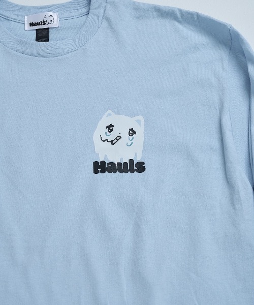 Hauls（ハウルズ）の「ヤニ吉のましゅまろBIGロンTEE（Tシャツ/カットソー・レディース・ブラック/サックスブルー/ホワイト・FREE）」の17枚目の写真
