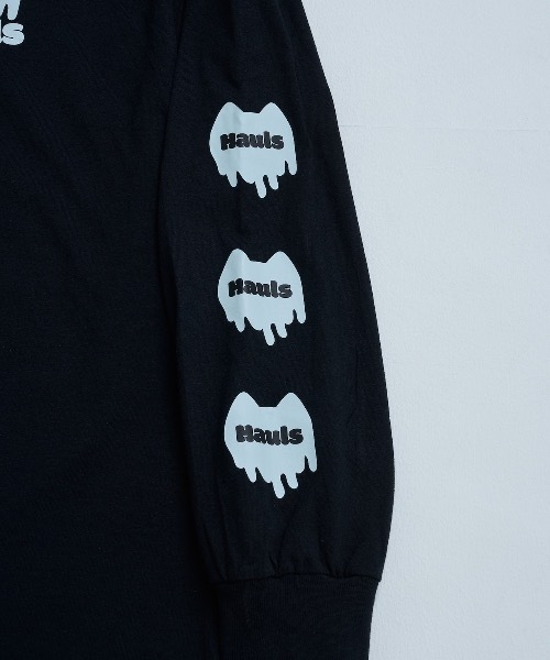 Hauls（ハウルズ）の「ヤニ吉のましゅまろBIGロンTEE（Tシャツ/カットソー・レディース・ブラック/サックスブルー/ホワイト・FREE）」の15枚目の写真