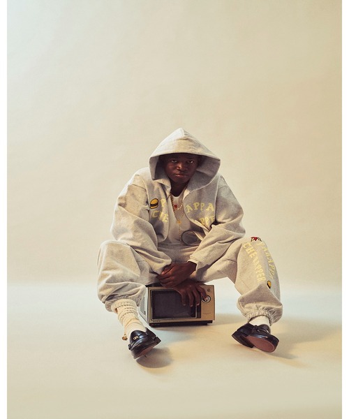 WIND AND SEA（ウィンダンシー）の「PARAPPA THE RAPPER x WDS Zip Up Hoodie（パーカー・メンズ・アッシュ/ブラック・XL/M）」の3枚目の写真