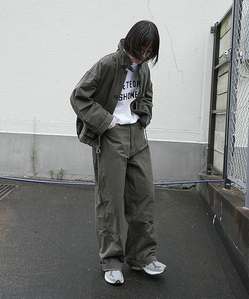 solamonat poche(ソラモナポッシェ)の「グログランダブルニーパンツ(その他パンツ・レディース・ベージュ/チャコールグレー/カーキ/ブラック・2.0/1.0)」の5枚目の写真