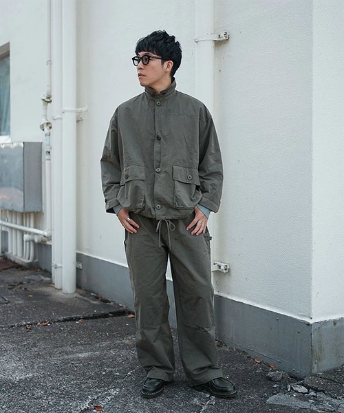 solamonat poche(ソラモナポッシェ)の「グログランダブルニーパンツ(その他パンツ・レディース・ベージュ/チャコールグレー/カーキ/ブラック・2.0/1.0)」の6枚目の写真