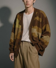 VIBGYOR | 【Korea Select】 カモフラ モヘアカーディガン（CN）(カーディガン/ボレロ)