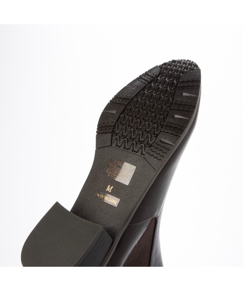 Pitti（ピッティ）の「サイドゴアショートブーツ（ブーツ・レディース・ダークブラウン/ブラック・L/M/S）」の8枚目の写真