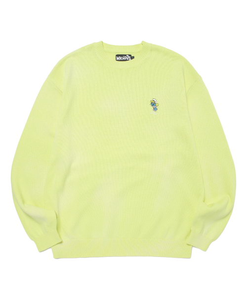 WKNDRS(ウィーキャンドース)の「BRUSHED PULLOVER KNIT (LEMON)(ニット/セーター・レディース・その他・MEDIUM/LARGE/X-LARGE)」の1枚目の写真