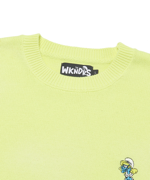 WKNDRS(ウィーキャンドース)の「BRUSHED PULLOVER KNIT (LEMON)(ニット/セーター・レディース・その他・MEDIUM/LARGE/X-LARGE)」の3枚目の写真