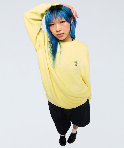 WKNDRS(ウィーキャンドース)の「BRUSHED PULLOVER KNIT (LEMON)(ニット/セーター・レディース・その他・MEDIUM/LARGE/X-LARGE)」の7枚目の写真