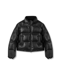 AVANDRESS（アバンドレス ）の「Vintage Art Leather Puffer BLACK（ダウンジャケット/コート）」