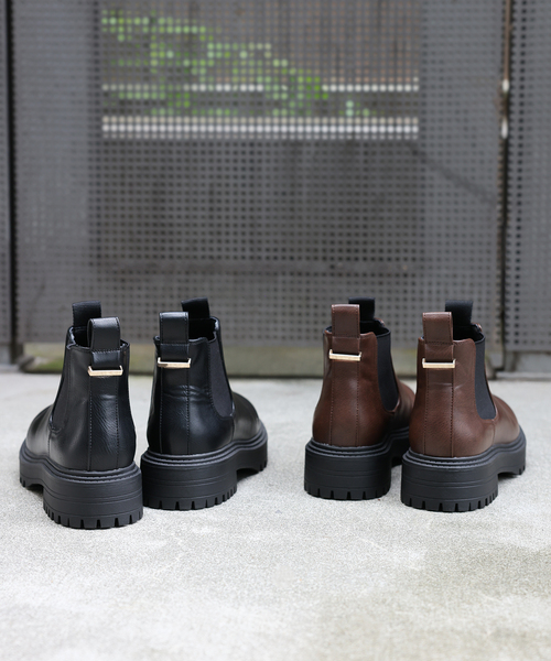 JOURNAL STANDARD relume（ジャーナルスタンダード　レリューム）の「《追加2》RELUME サイドゴアブーツ（ブーツ・レディース・ブラウン/ブラック・23.5cm/22.5cm/24.5cm）」の17枚目の写真