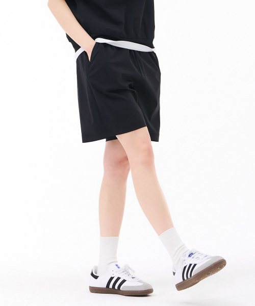 CHASECULT(チェイスカルト)の「レディースストレッチ4部パンツ-ブラック(その他パンツ・レディース・ブラック・76/67/70)」の4枚目の写真