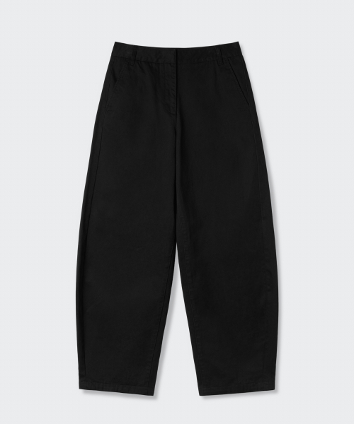 MUSINSA STANDARD WOMAN（ムシンサスタンダードウーマン）の「ウィメンズカーブドチノパンツ[ブラック]（その他パンツ・レディース・その他・30/24/25/26/27/28/29）」の5枚目の写真