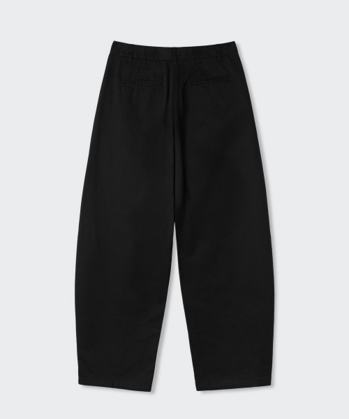 MUSINSA STANDARD WOMAN（ムシンサスタンダードウーマン）の「ウィメンズカーブドチノパンツ[ブラック]（その他パンツ・レディース・その他・30/24/25/26/27/28/29）」の6枚目の写真
