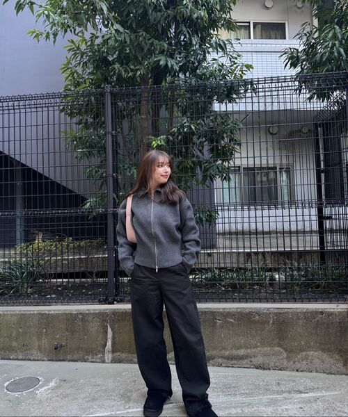 MUSINSA STANDARD WOMAN（ムシンサスタンダードウーマン）の「ウィメンズカーブドチノパンツ[ブラック]（その他パンツ・レディース・その他・30/24/25/26/27/28/29）」の18枚目の写真