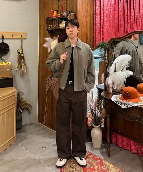 MUSINSA STANDARD（ムシンサスタンダード）の「リラックスドCRスcoopネックTシャツ[ブラック]（Tシャツ/カットソー・メンズ・その他・XX-LARGE/LARGE/MEDIUM/SMALL/X-LARGE）」の7枚目の写真
