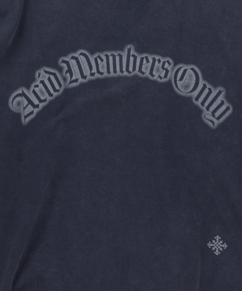 SLOWACID（スローアシッド）の「AMO ヴィンテージ ロングスリーブ [ネイビー]（Tシャツ/カットソー・レディース・その他・SMALL/MEDIUM/LARGE）」の3枚目の写真