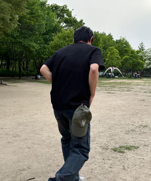 WOOALONG(ウアロン)の「OG Basic T-shirt - BLACK(Tシャツ/カットソー・レディース・ブラック・MEDIUM/LARGE/SMALL)」の14枚目の写真