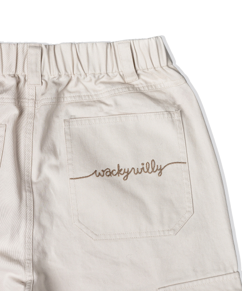 Wacky WiLLy(ワッキーウィリー)の「ウィメンズコットンカーゴパンツクリーム(その他パンツ・レディース・その他・SMALL/MEDIUM)」の6枚目の写真