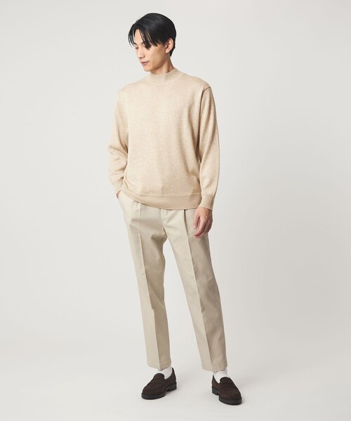 セール】シルク ミックス モックネック ニット（ニット/セーター