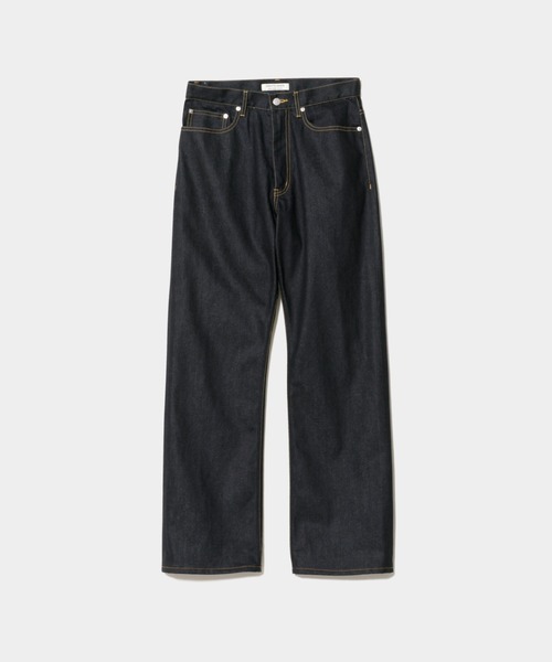 beautiful people(ビューティフルピープル)の「left hand twilldenim easy pants classic(デニムパンツ・レディース・インディゴブルー/ブラック・38)」の6枚目の写真