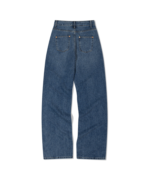 MOAA(モア)の「レトロストレートデニム (JEAN BLUE)(デニムパンツ・レディース・その他・MEDIUM/SMALL)」の3枚目の写真