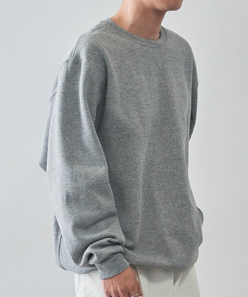 Russell Athletic(ラッセルアスレティック)の「【Russell Athletic】Dri-Power Fleece Crew フリース プルオーバースウェット トレーナー 裏起毛 698HBM1 UNTR(スウェット・メンズ・ブラック/アッシュ/ダークグリーン/グレー/ダークグレー/ネイビー/ホワイト・S/M/L/XL)」の15枚目の写真