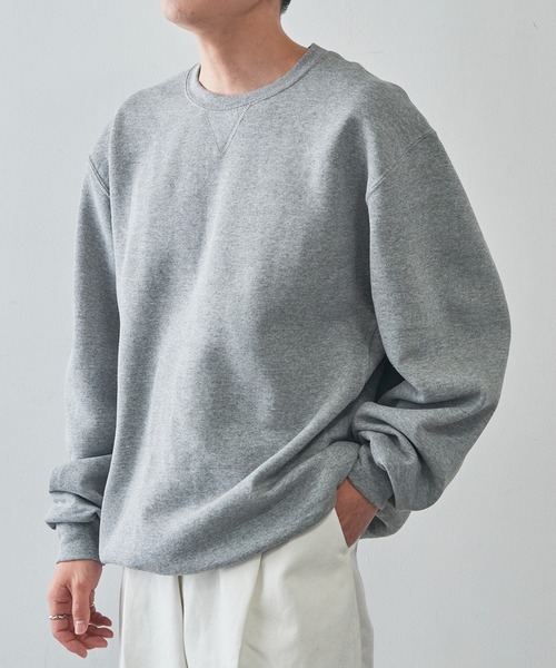 Russell Athletic(ラッセルアスレティック)の「【Russell Athletic】Dri-Power Fleece Crew フリース プルオーバースウェット トレーナー 裏起毛 698HBM1 UNTR(スウェット・メンズ・ブラック/アッシュ/ダークグリーン/グレー/ダークグレー/ネイビー/ホワイト・S/M/L/XL)」の14枚目の写真