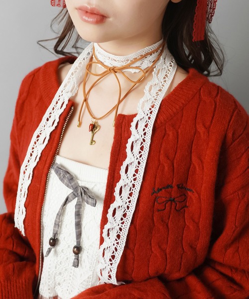 SPINNS（スピンズ）の「レースチョーカー/モチーフ（チョーカー・レディース・A/B・ONESIZE）」の5枚目の写真