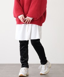 Ree&Mee（リーアンドミー）の「Ree&Mee ベロア 暖か 裏シャギー レギパン レギンスパンツ（レギンス/スパッツ・レディース）」