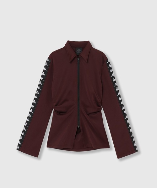 Kappa(カッパ)の「× Kappa TRACK JACKET / カッパ トラックジャケット(ジャージ・レディース・ネイビー/ボルドー・FREE)」の18枚目の写真