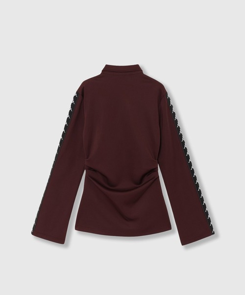 Kappa(カッパ)の「× Kappa TRACK JACKET / カッパ トラックジャケット(ジャージ・レディース・ネイビー/ボルドー・FREE)」の19枚目の写真