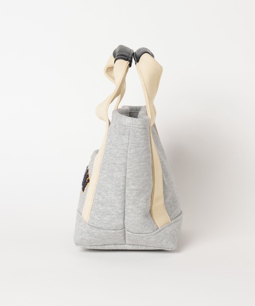 BAYFLOW（ベイフロー）の「[500mlのボトルや長財布も入る]スウェットロゴトートS（トートバッグ・レディース・グレー・FREE）」の5枚目の写真