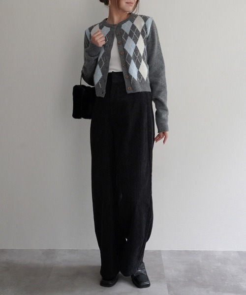 Rashik(ラシク)の「コーデュロイカーブパンツ(その他パンツ・レディース・ブラック/ブラウン/アイボリー・FREE)」の19枚目の写真