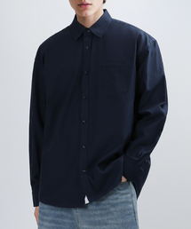 VERYVAIN（ベリベーン）の「OVER OXFORD SHIRTS (NAVY)（シャツ/ブラウス）」
