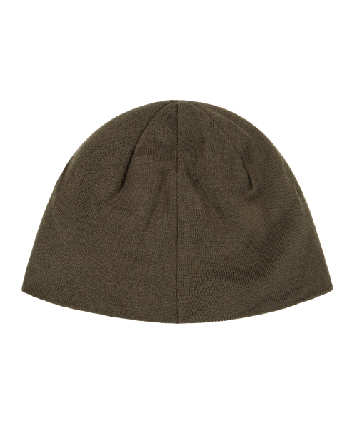 セール】Skull Beanie (Khaki)（ニットキャップ/ビーニー）｜AAKAM