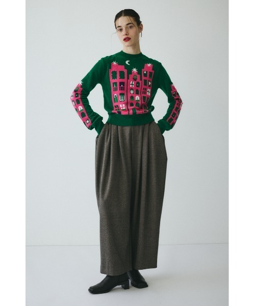 HeRIN.CYE（ヘリンドットサイ）の「Holiday knit top　　ホリデーニットトップ（ニット/セーター・レディース・ブラック系その他/グリーン系その他・FREE）」の12枚目の写真