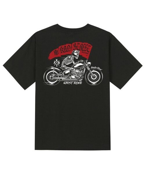 KAN6312(カン6312)の「KTB0148 チャッパーズ 半袖Tシャツ - ブラック(Tシャツ/カットソー・メンズ・その他・SMALL/MEDIUM/LARGE/X-LARGE)」の1枚目の写真