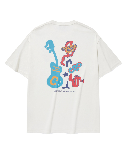 COVERNAT(カバーナット)の「バンドプレイグラフィックTシャツホワイト(Tシャツ/カットソー・レディース・その他・X-SMALL/SMALL/MEDIUM/LARGE/X-LARGE/XX-LARGE)」の3枚目の写真