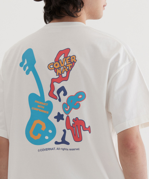COVERNAT(カバーナット)の「バンドプレイグラフィックTシャツホワイト(Tシャツ/カットソー・レディース・その他・X-SMALL/SMALL/MEDIUM/LARGE/X-LARGE/XX-LARGE)」の9枚目の写真