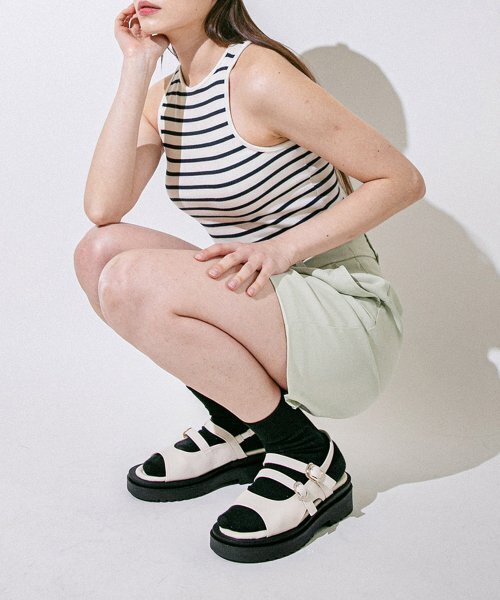 MAC MOC(マックモック)の「アベック -アイボリー(サンダル・レディース・その他・22.5cm/23cm/23.5cm/24cm/24.5cm/25cm)」の2枚目の写真