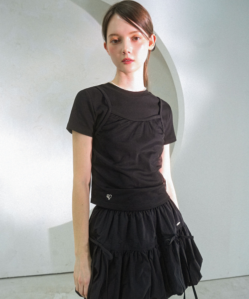 Vivacious(ビバシャス)の「Tinker Bell Short Sleeve SORA(Tシャツ/カットソー・レディース・スカイブルー・SMALL/MEDIUM)」の2枚目の写真