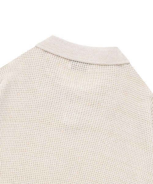 COVERNAT(カバーナット)の「オープンカラー ニット アイボリー(ニット/セーター・レディース・その他・LARGE/MEDIUM/SMALL/X-LARGE)」の4枚目の写真