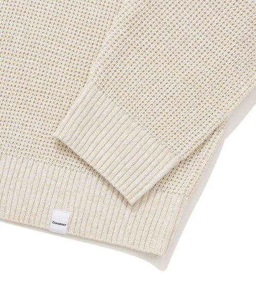 COVERNAT(カバーナット)の「オープンカラー ニット アイボリー(ニット/セーター・レディース・その他・LARGE/MEDIUM/SMALL/X-LARGE)」の5枚目の写真