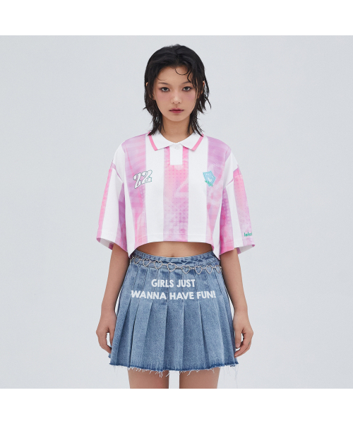 RUGBY JERSEY T-SHIRT PINK BQ2CH010