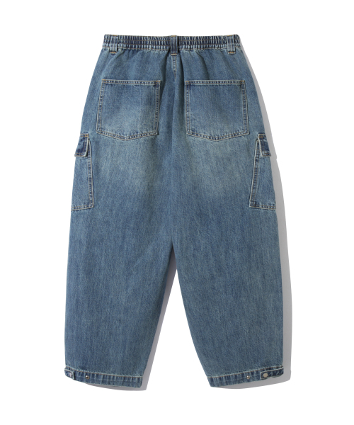 URBANSTOFF(アーバンストッフ)の「スラブウォッシングカーゴデニムパンツ(ブルー)(デニムパンツ・レディース・その他・MEDIUM/LARGE)」の3枚目の写真