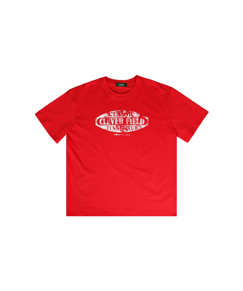CLEVER FIELD(クレバーフィールド)の「ヴィンテージシグネチャーポイント半袖Tシャツ_レッド(Tシャツ/カットソー・メンズ・その他・LARGE/MEDIUM/X-LARGE)」の2枚目の写真